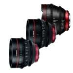 Canon CN-E EF mount prime lens set including 14, 24, and 85mm 4K digital cinema lenses (CN-E14mm, CN-E24mm, CN-E85mm) Canon CN-E EF mount prime lens set including 14, 24, and 85mm 4K digital cinema lenses (CN-E14mm, CN-E24mm, CN-E85mm)